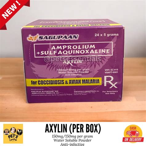 Axylin Water Soluble Powder Per Box .